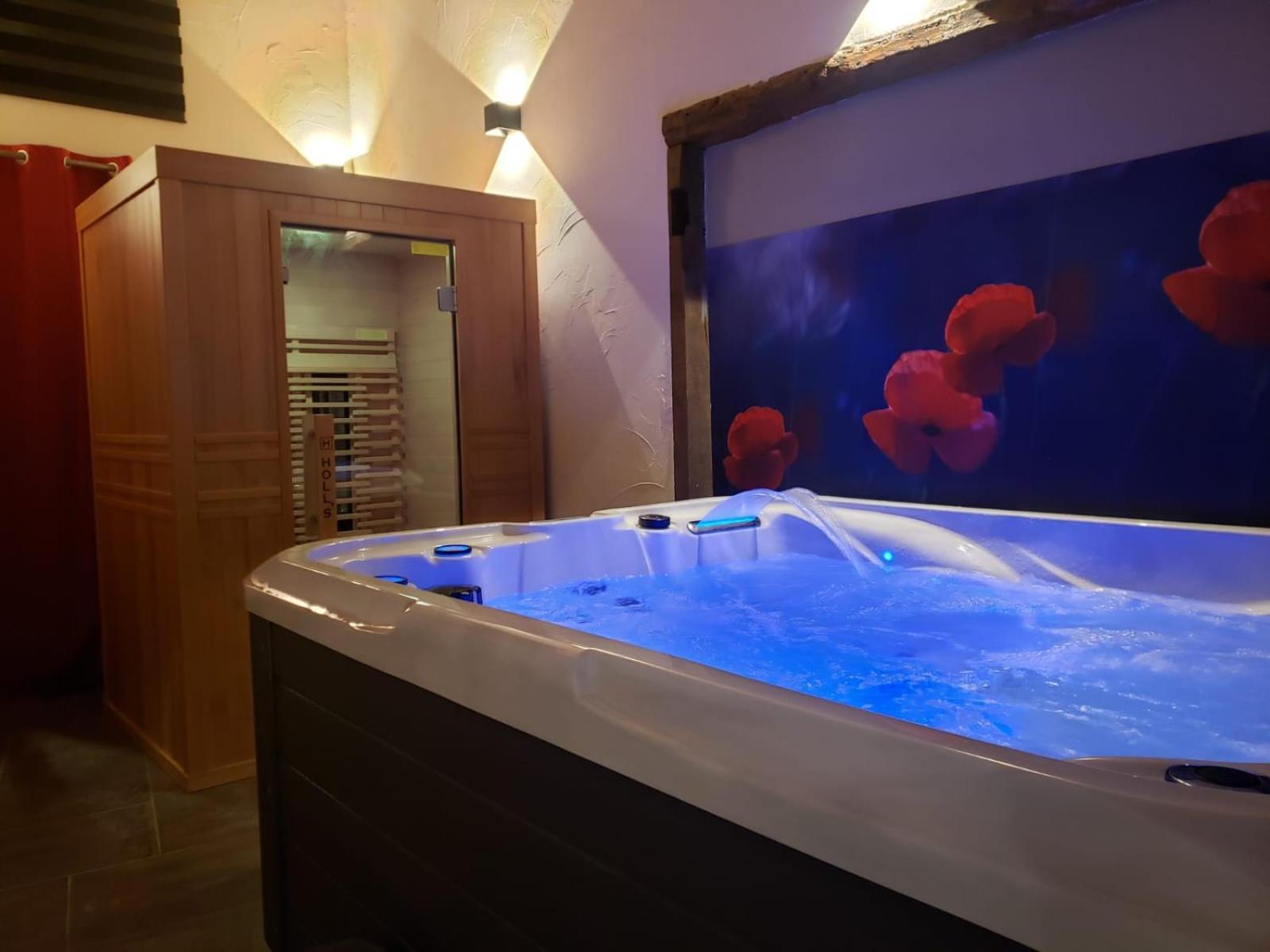 Maison D'Hote Avec Sauna Et Jacuzzi A La Campagne Les Portes du Coglais Exterior photo